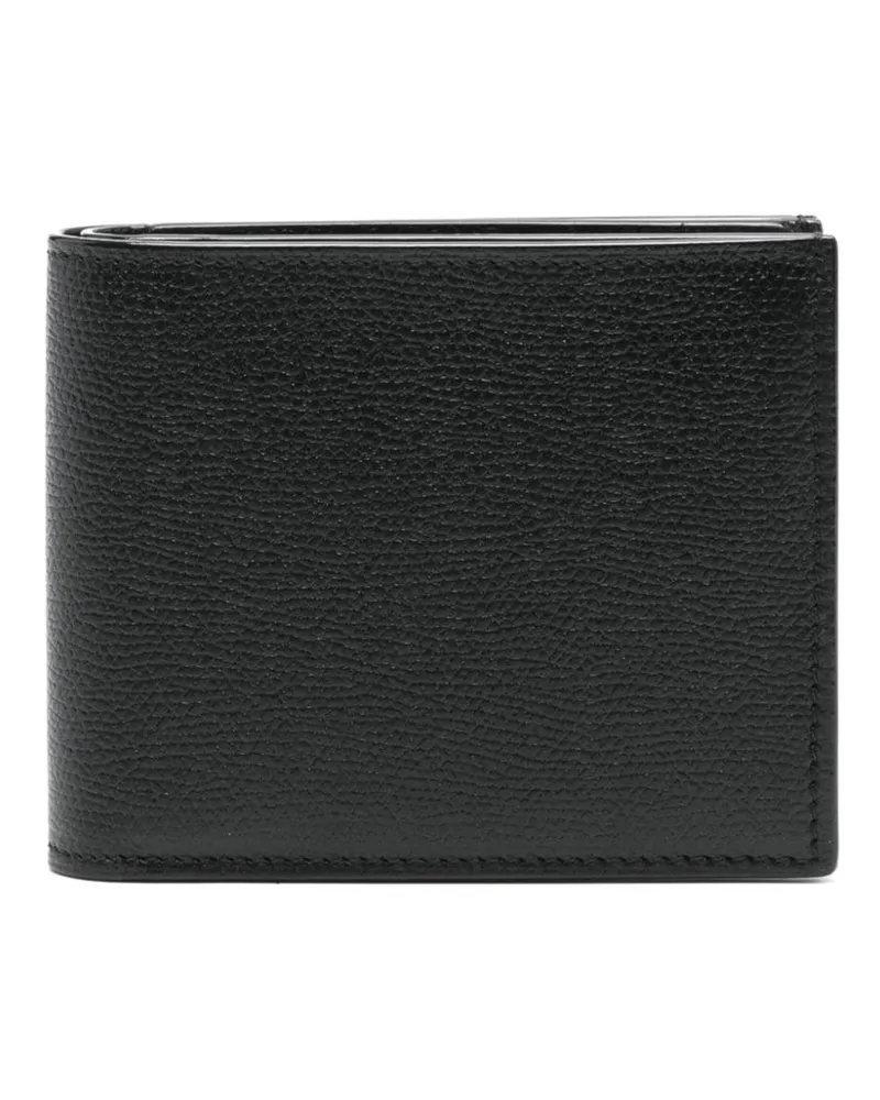 Valextra 4CC Portemonnaie - Schwarz Schwarz