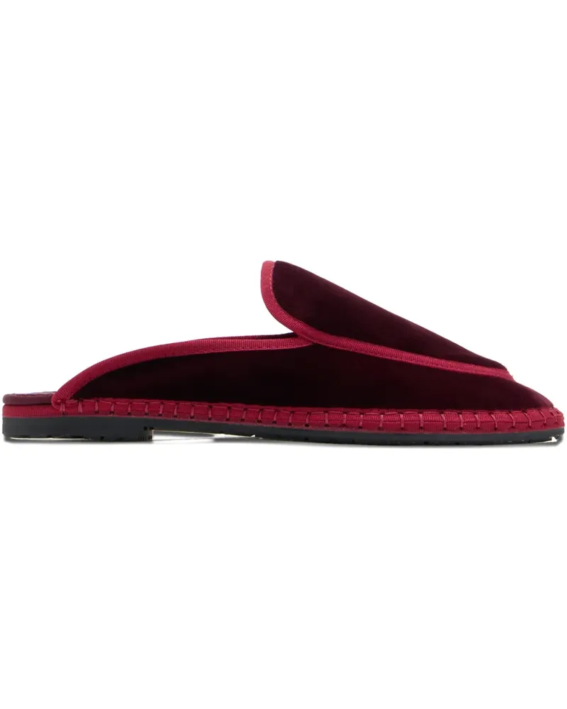 FLABELUS Bruna piped bruna loafers - Rot Rot