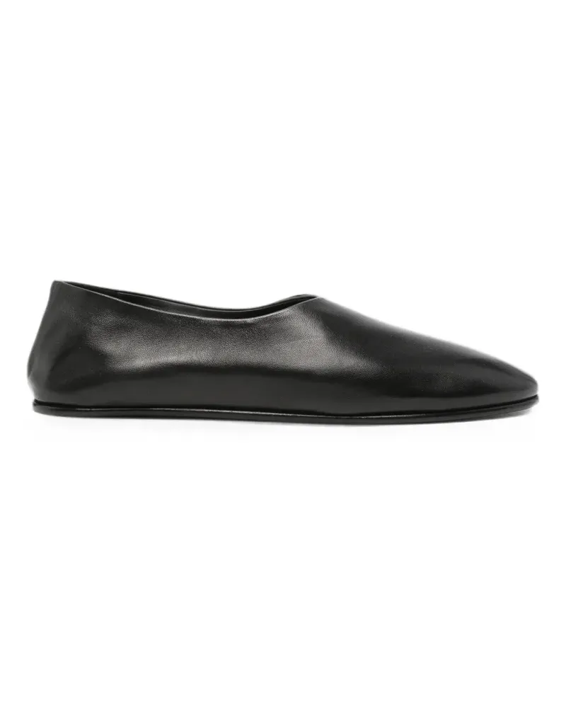 Fear of God leather loafers - Schwarz Schwarz