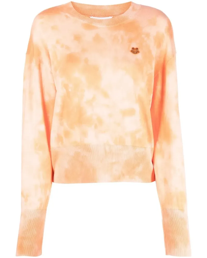 Kenzo Pullover mit Batik-Print - Orange Orange