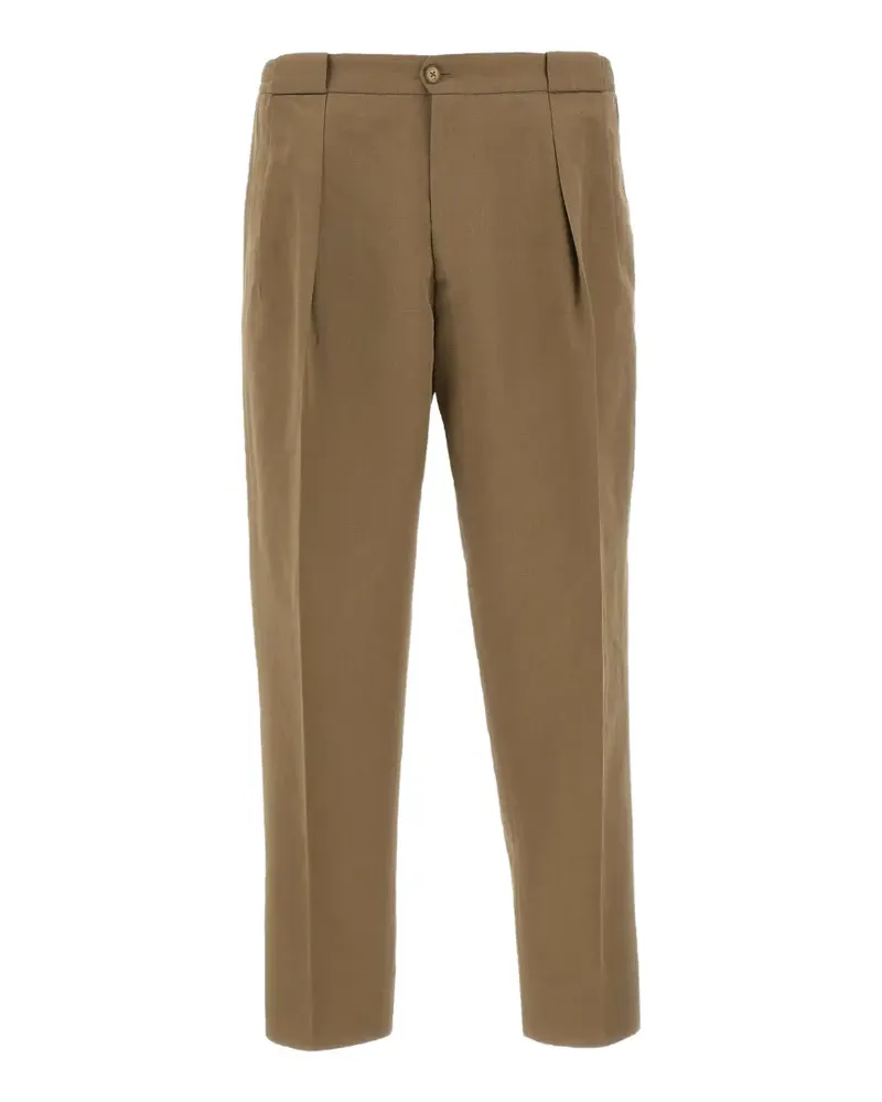 Briglia 1949 Hose mit Falten - Braun Braun