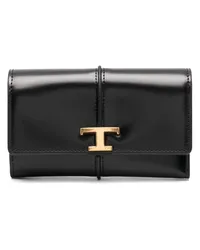 TOD'S Timeless Portemonnaie Schwarz