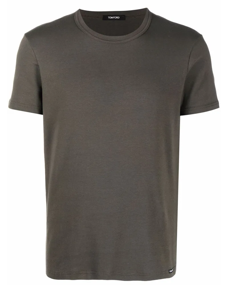 Tom Ford T-Shirt mit Stretchanteil - Grün Grün