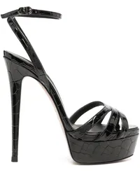 Le Silla Lola Sandalen 140mm Schwarz