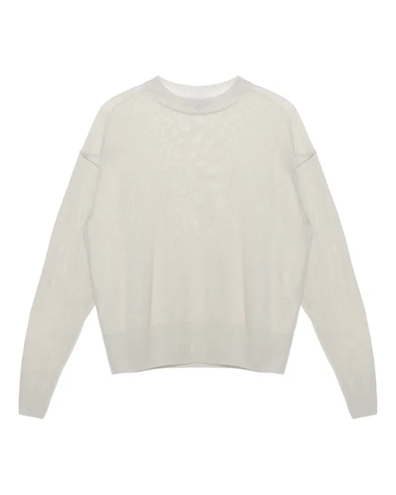 Studio Nicholson Sweatshirt mit Rundhalsausschnitt - Nude Nude
