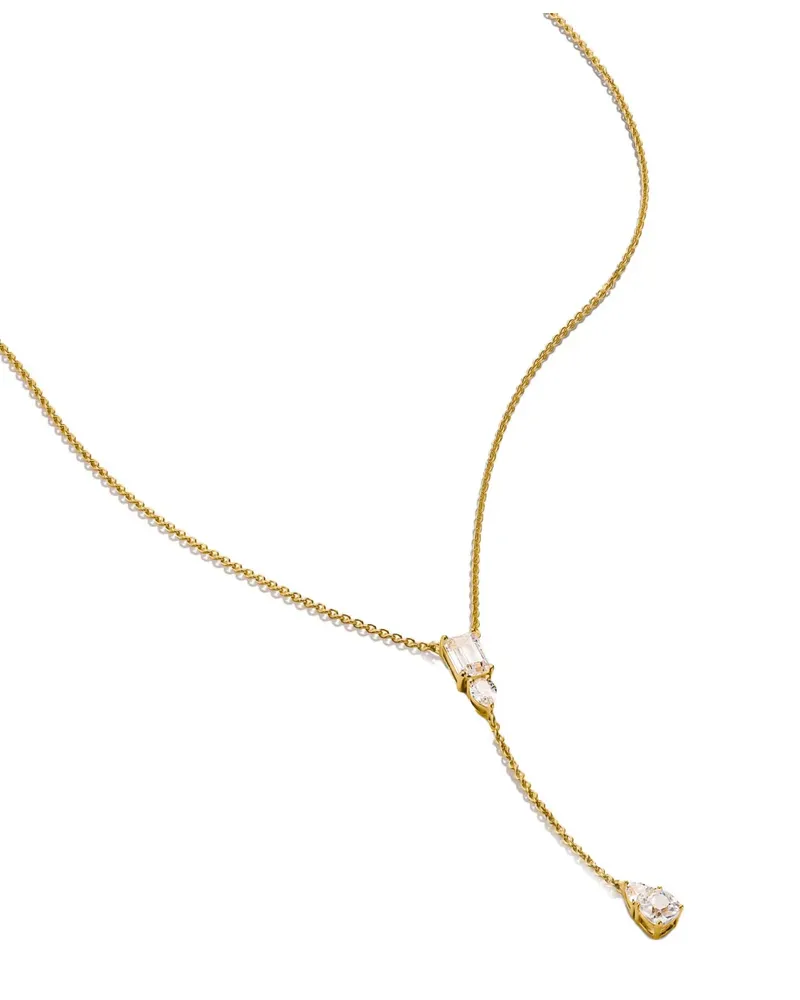 Thomas Sabo zirconia Y-shape necklace - Gold Gold
