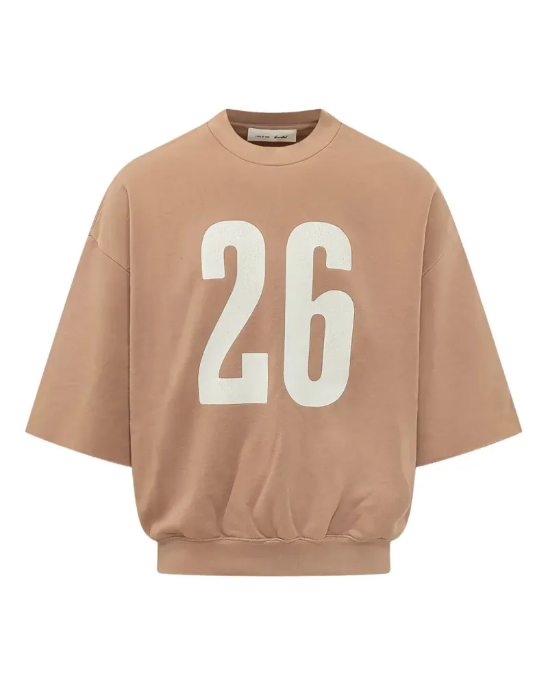 Fear of God 3/4-sleeve crew-neck top - Braun Braun