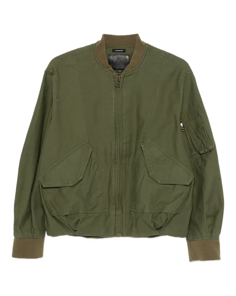 R13 Bubble pocket bomber jacket - Grün Grün