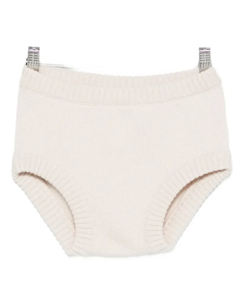 Rowen Rose knitted shorts - Weiß Weiß