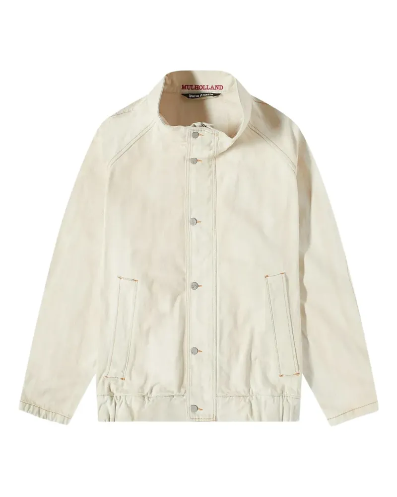 Palm Angels Dirtybull Mullholland denim jacket - Nude Nude