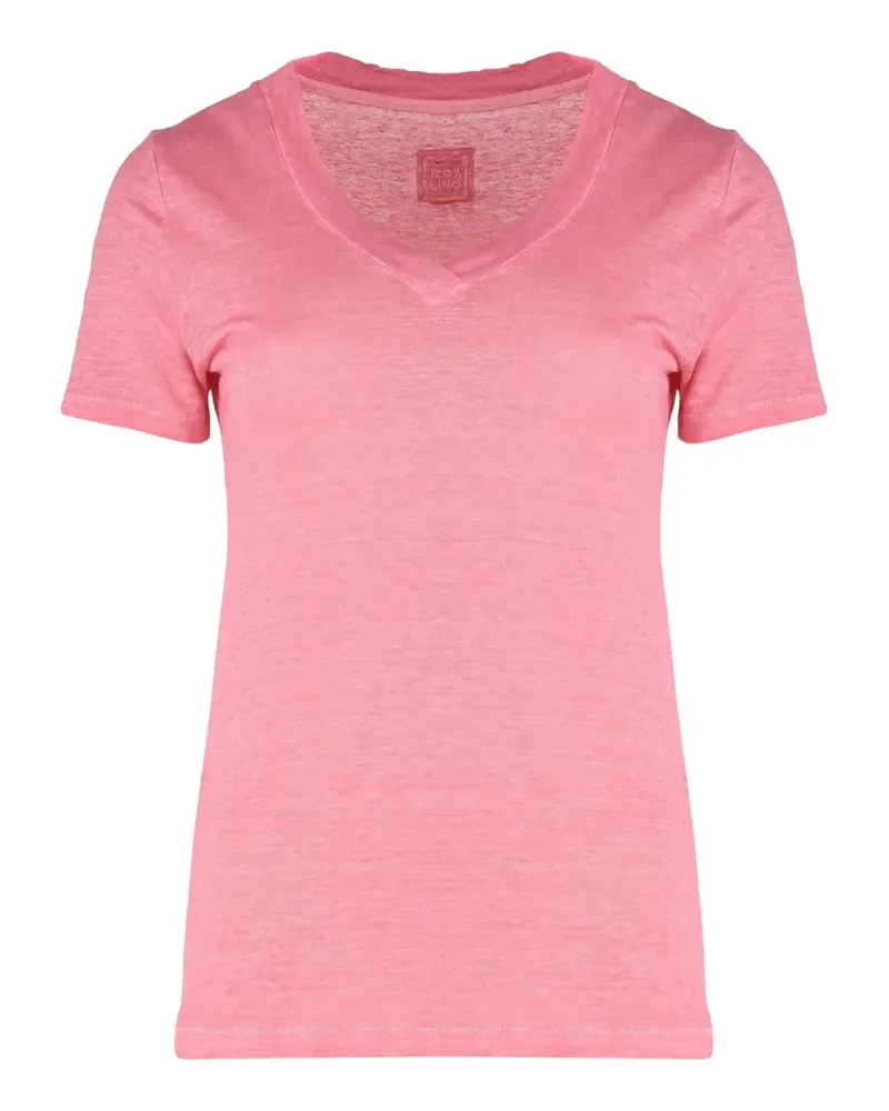 120% Lino T-Shirt aus Leinen - S00082 S00082