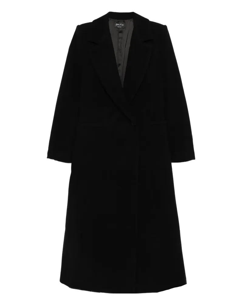 Andrea Ya'aqov long coat - Schwarz Schwarz