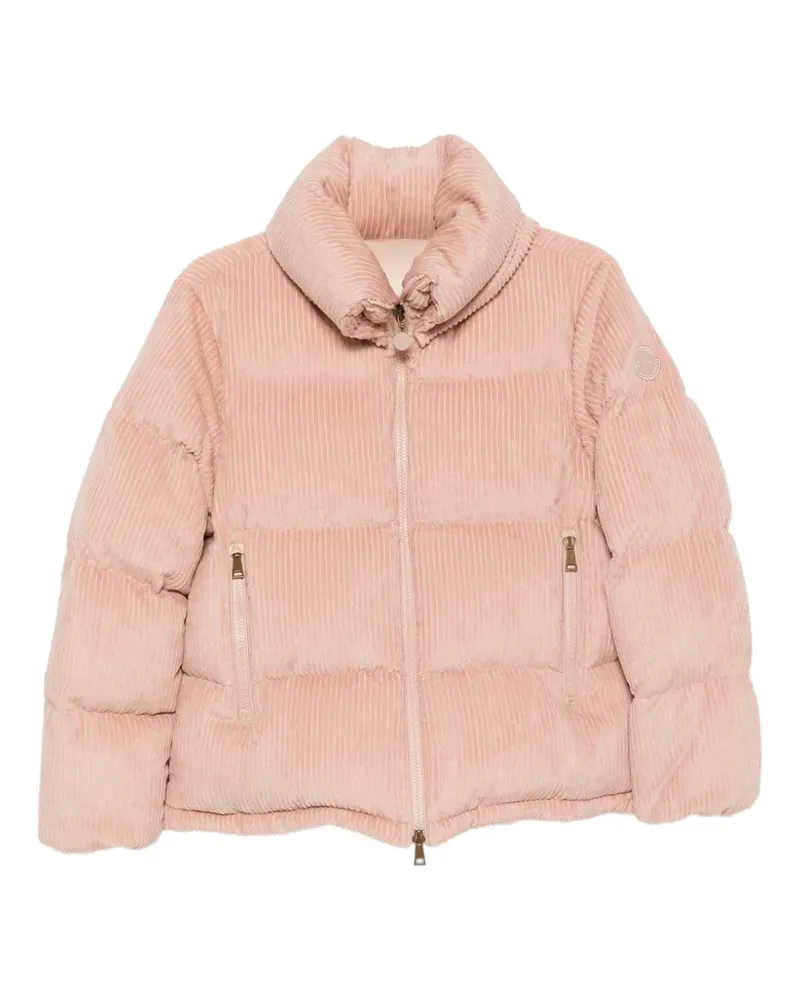 Moncler Lumineux corduroy puffer jacket - Rosa Rosa