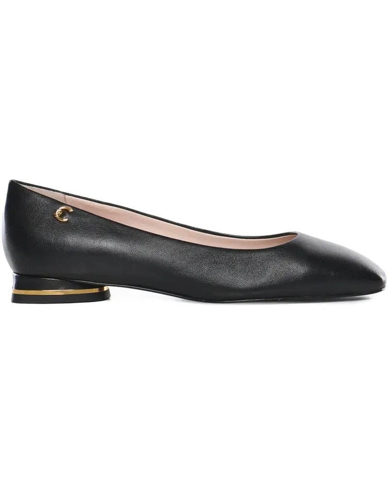 Coccinelle C-Everyday square-toe ballet flats - Schwarz Schwarz