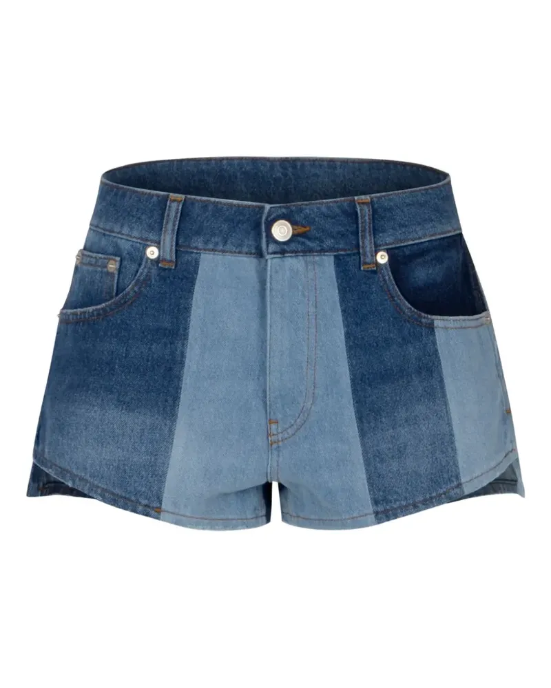 COPERNI patchwork denim shorts - Blau Blau