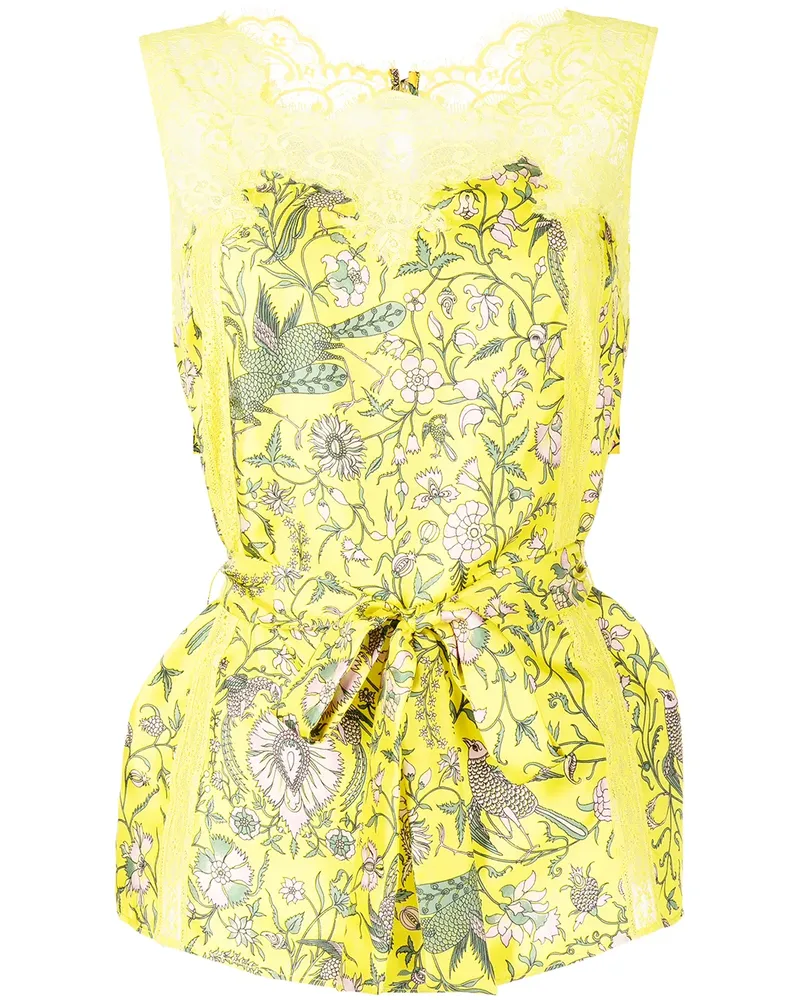 SHIATZY CHEN Flower Collection Oberteil - Gelb Gelb