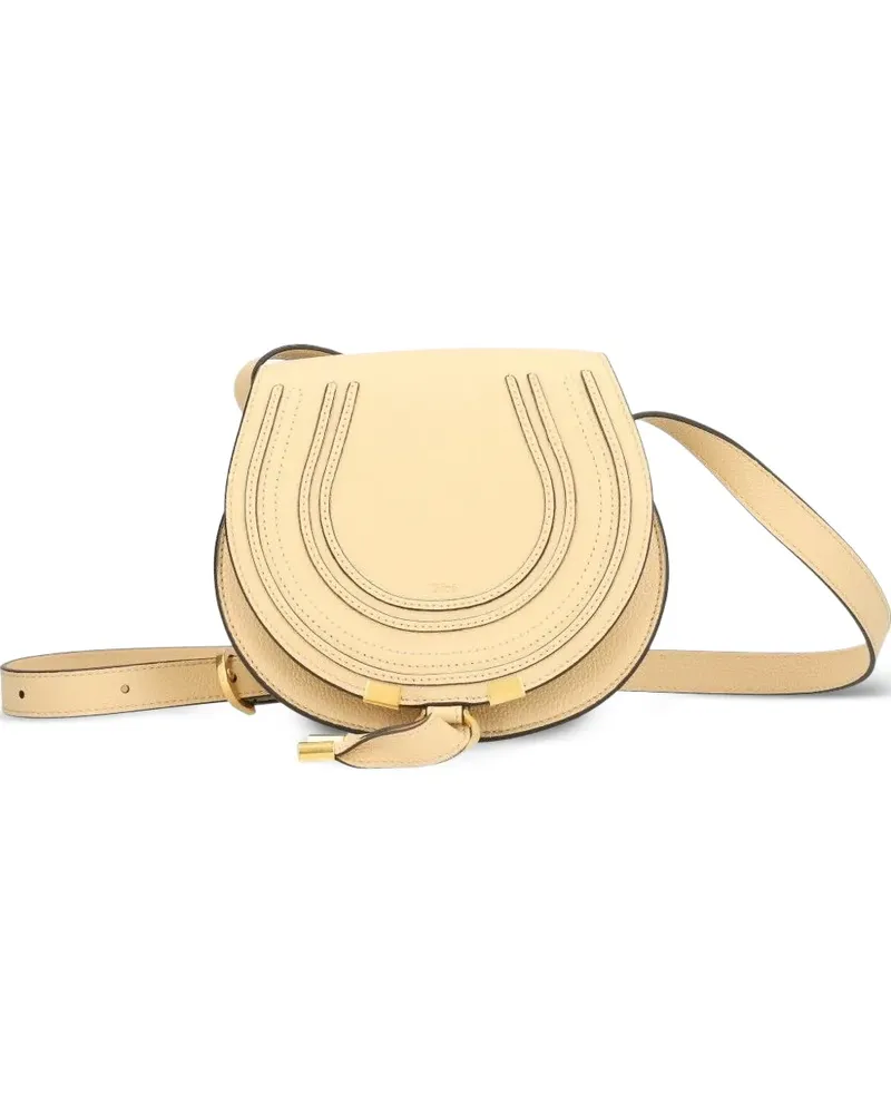 Chloé Marcie small saddle bag - Nude Nude