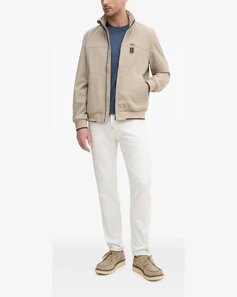 Aeronautica Militare zip-up jacket - Nude Nude