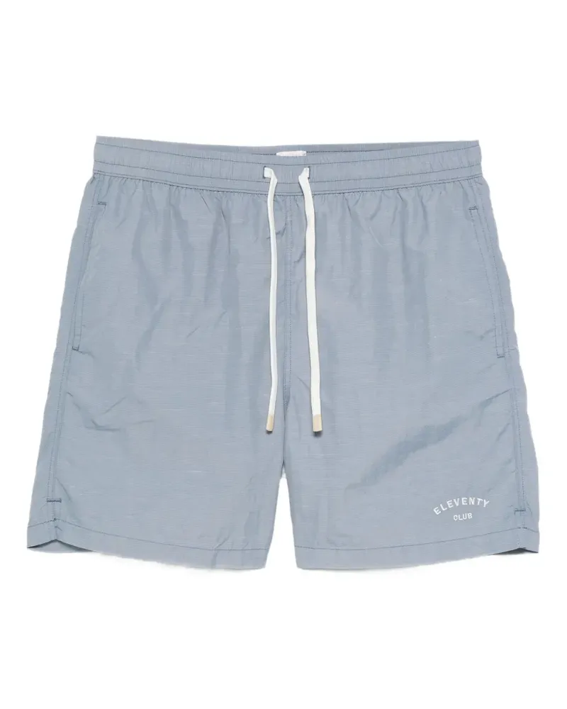 Eleventy Badeshorts mit Kordelzug - Blau Blau