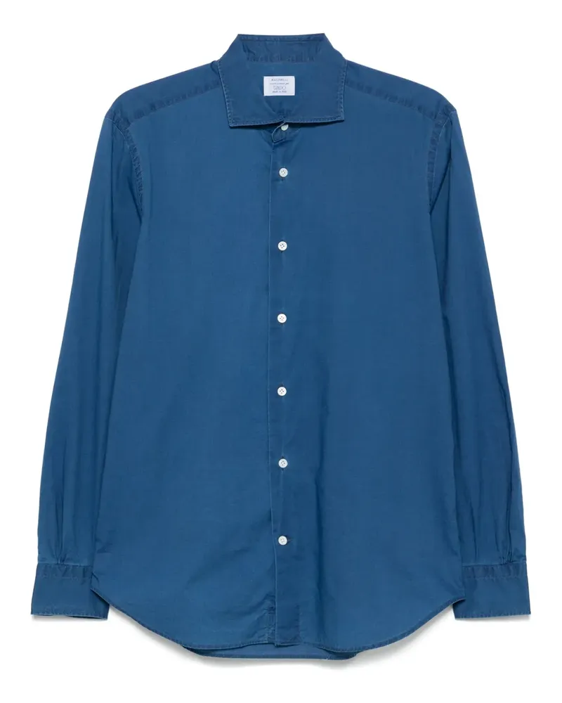 MAZZARELLI Klassisches Hemd - Blau Blau