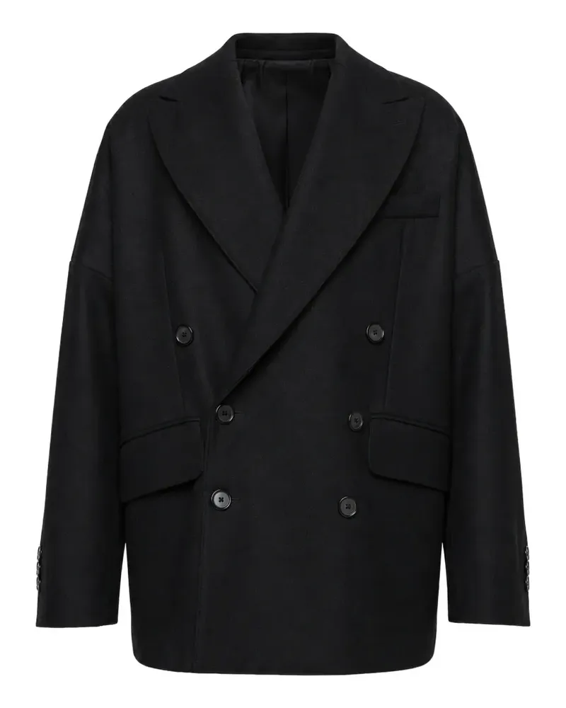 Dolce & Gabbana Klassische Cabanjacke - Schwarz Schwarz