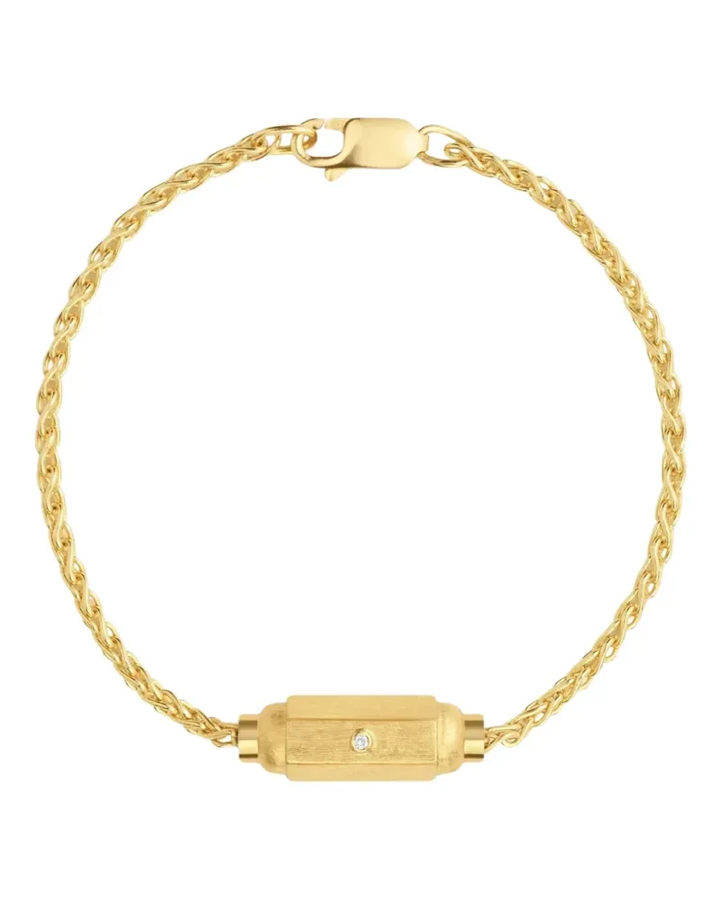 Marie Lichtenberg Micro Coconut diamond bracelet - Gold Gold