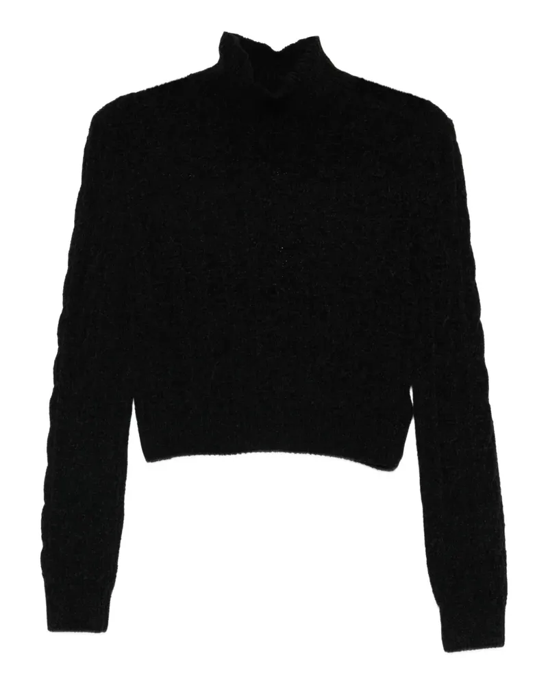 Ralph Lauren Langärmeliger Pullover - Schwarz Schwarz
