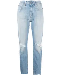 Jacob Cohën Jeans in Distressed-Optik Blau