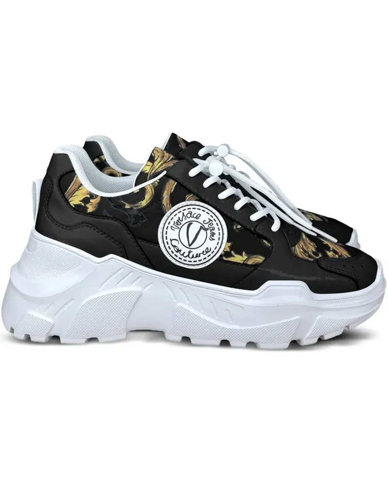 Versace Jeans Barocco Sneakers - Schwarz Schwarz