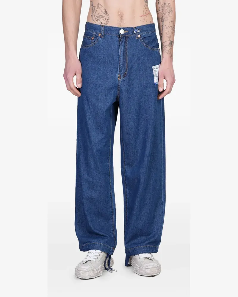 MIHARAYASUHIRO Jeans mit Patch-Detail - Blau Blau