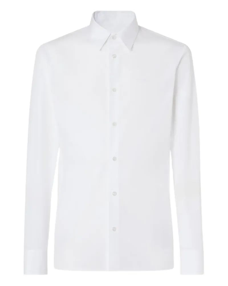 Ferrari Klassisches Hemd - Weiß Weiß