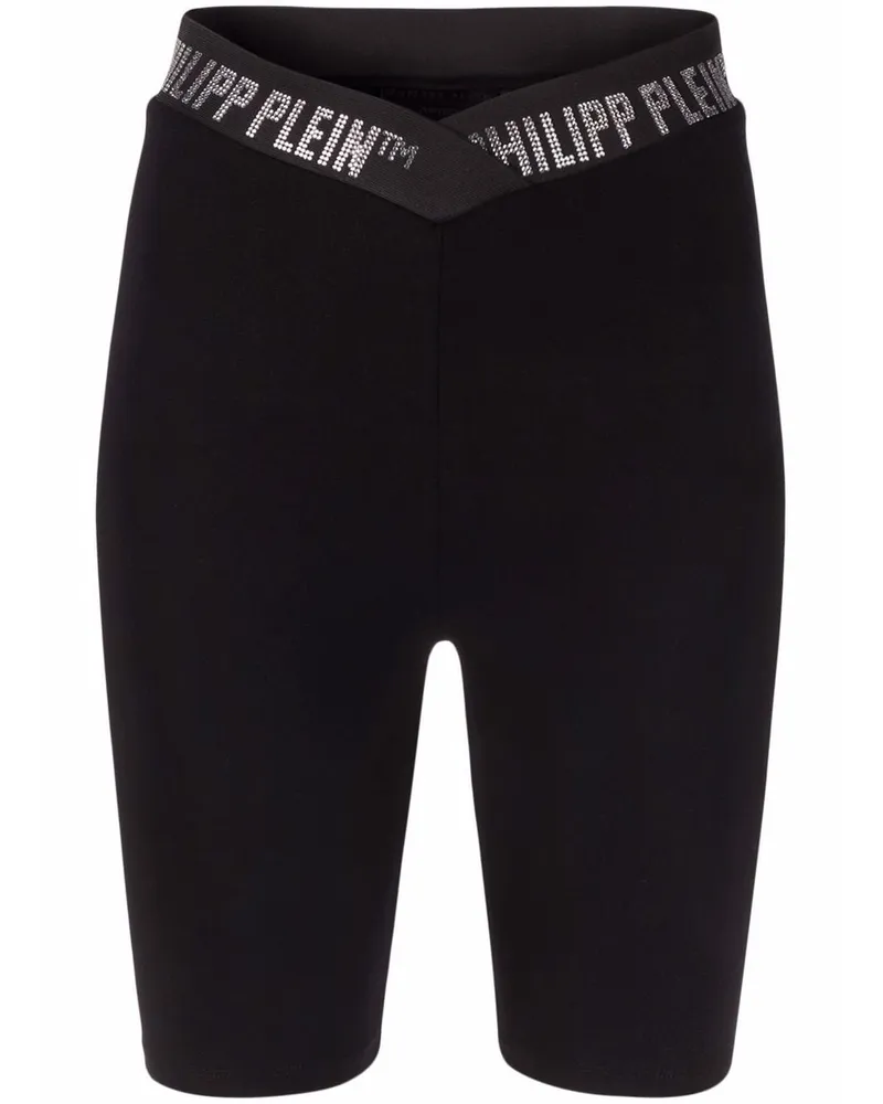 Philipp Plein Stones Shorts - Schwarz Schwarz