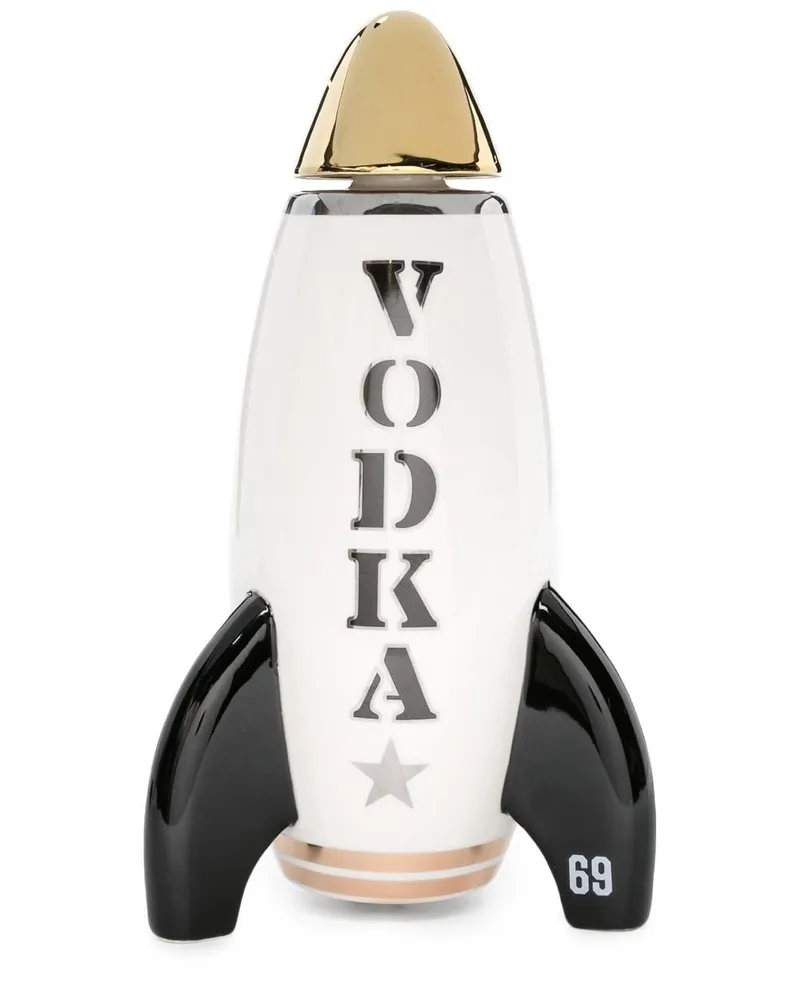 Jonathan Adler Vodka Rocket Dekanter Weiß