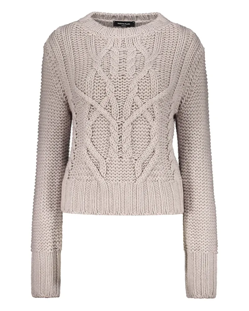 Fabiana Filippi Pullover aus Schurwolle - Grau Grau