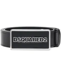 Dsquared2 Gürtel mit Logo-Schnalle Schwarz