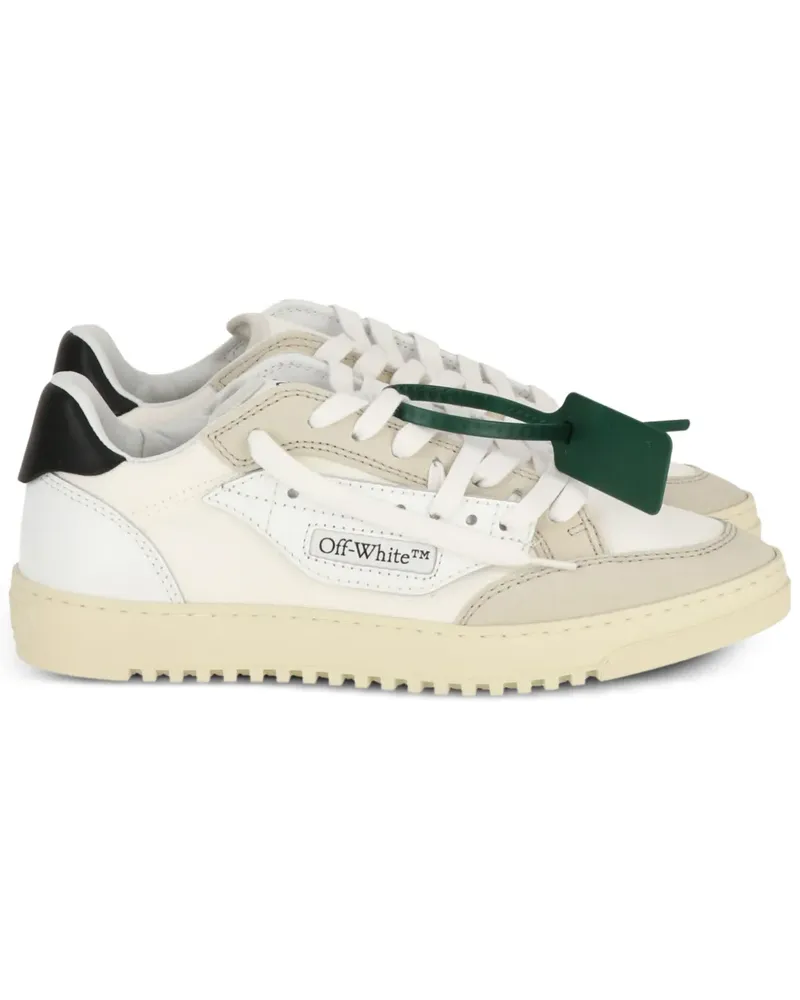 OFF-WHITE Sneakers mit Logo-Patch - Weiß Weiß