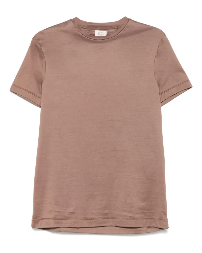 Daniele Fiesoli T-Shirt aus Baumwolle - Braun Braun