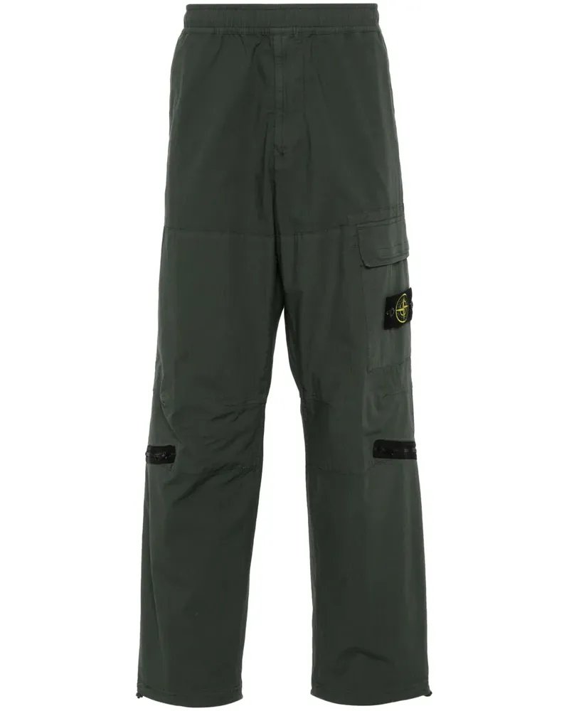 Stone Island Cargohose mit Kompass - Grün Grün
