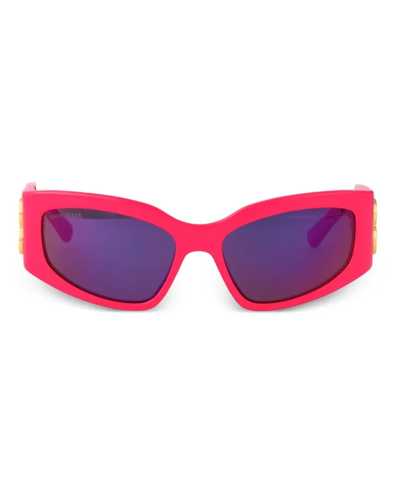 Balenciaga Bossy Sonnenbrille - Rosa Rosa