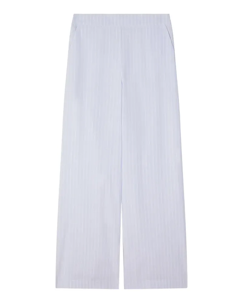 Patrizia Pepe Palazzohose mit Nadelstreifen - Blau Blau