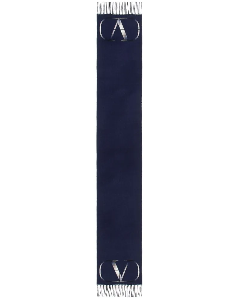 Valentino Garavani VLogo Signature Schal - Blau Blau
