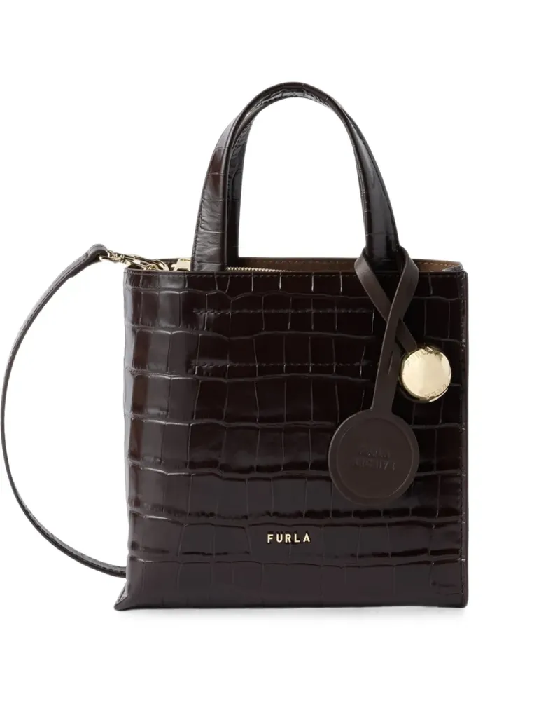 Furla Divide It Mini-Tote Bag - Braun Braun