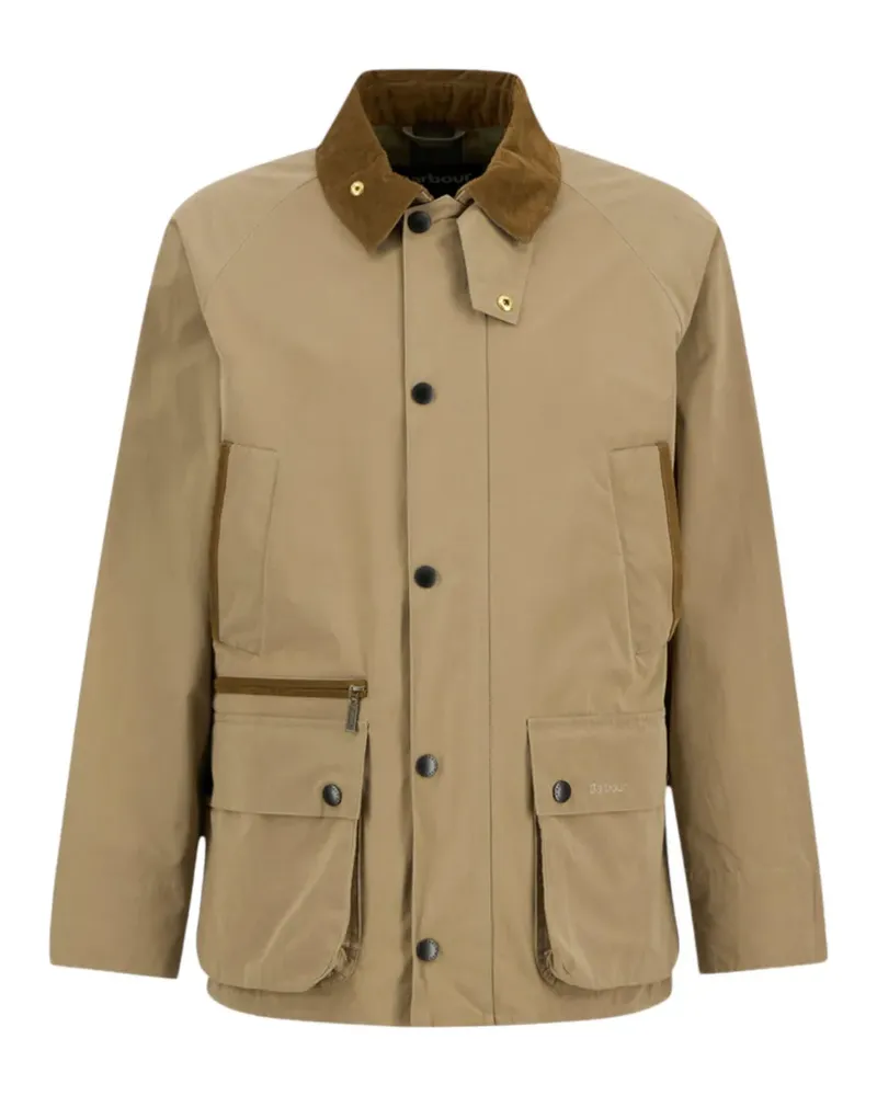 Barbour Icons Bedale corduroy-collar jacket - Braun Braun