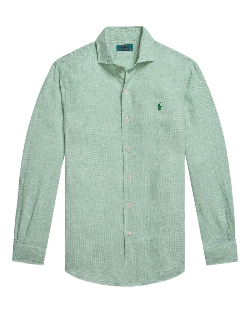 Ralph Lauren Hemd aus Leinen - Grün Grün