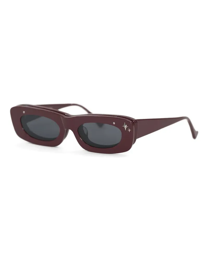 pushBUTTON x Grey Ant Flip Up Sonnenbrille - Rot Rot