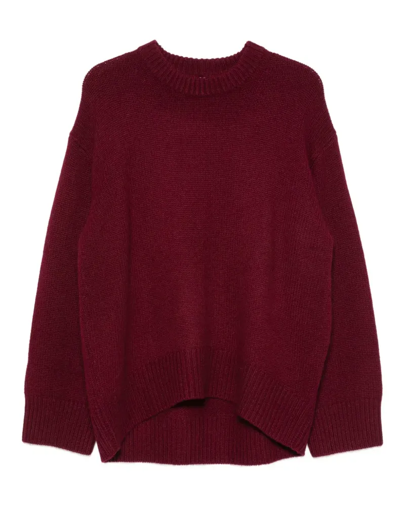 Lisa Yang Noor Pullover mit Rundhalsausschnitt - Rot Rot