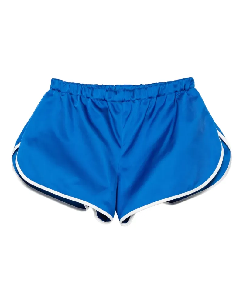 FRANKIE Shop Cielo Shorts mit Paspelierung - Blau Blau