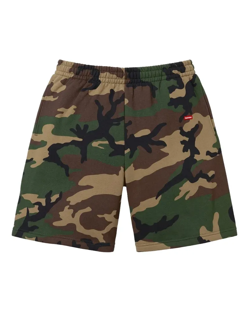 Supreme Being Small Box camo shorts - Grün Grün