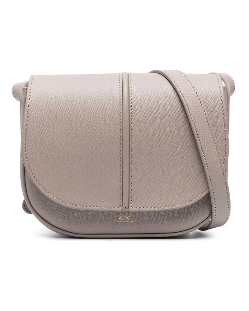 A.P.C. Betty Schultertasche - Grau Grau