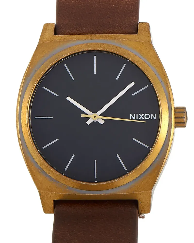 Nixon Time Teller 37mm - Schwarz Schwarz